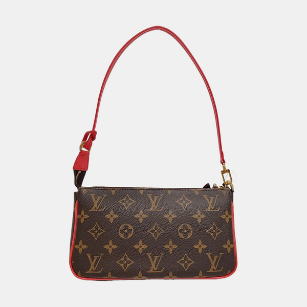 ACCESSOIRES Monogram Coated Canvas Brown