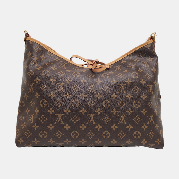 CARRYALL MM Monogram Coated Canvas Brown