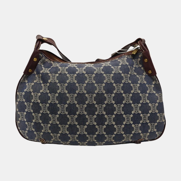 Canvas Shoulder Bag Blue