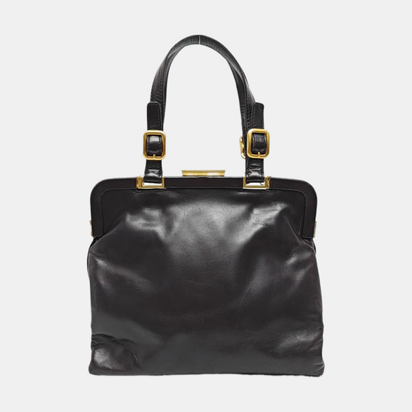Calfskin Tote Bag Brown