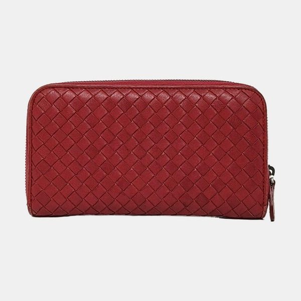 Calfskin Wallet Red