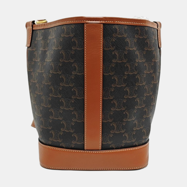 TRIOMPHE CANVAS Small Coated Canvas Brown