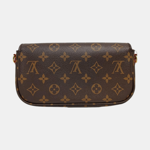 IVY Monogram Coated Canvas Brown