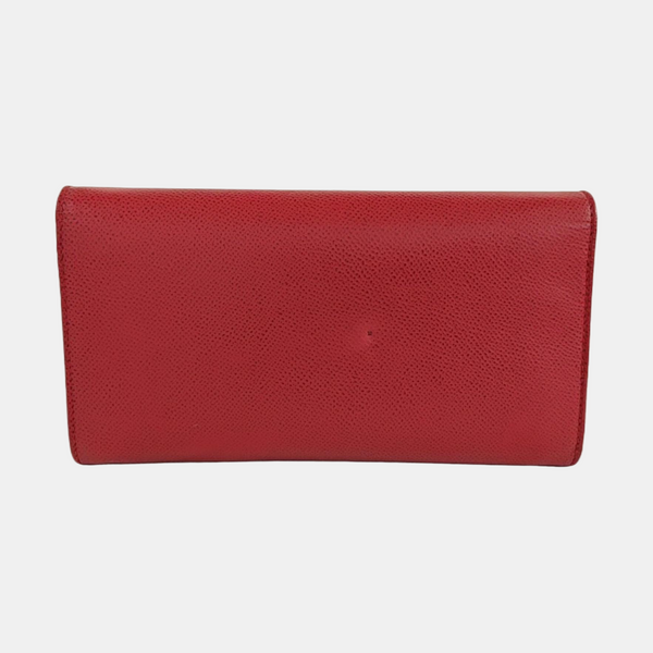 Gancini Calfskin Red