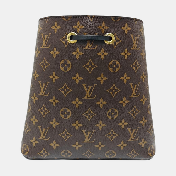 NÉONOÉ MM Monogram Coated Canvas Brown