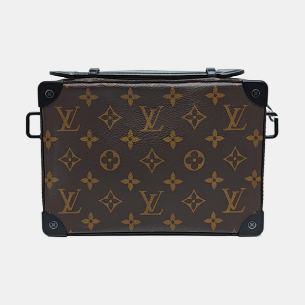 SOFT TRUNK Monogram Coated Canvas Brown