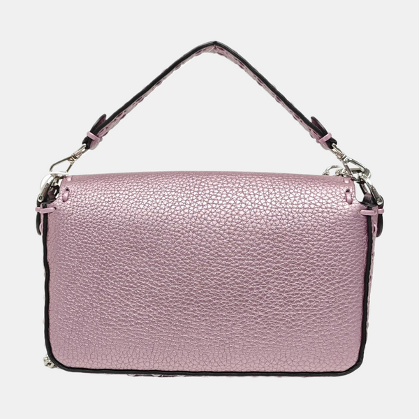 Baguette Mini Calfskin Purple