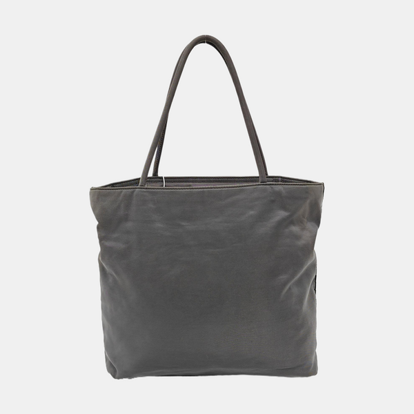 Nylon Tote Bag Gray