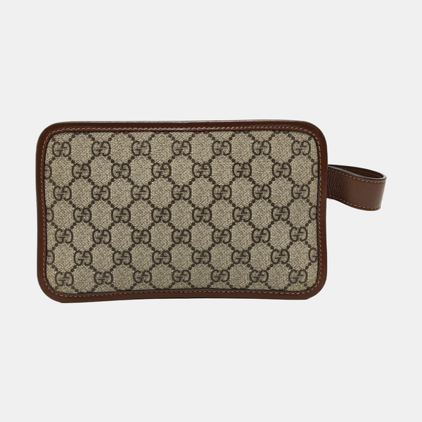 Retro Monogram Coated Canvas Brown