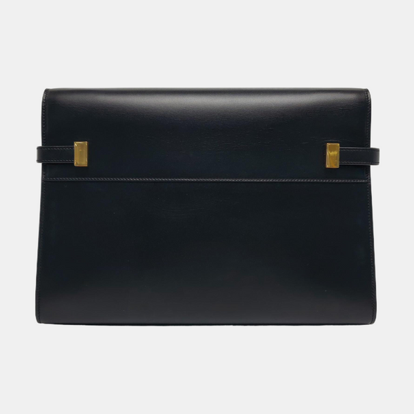 MANHATTAN Medium Calfskin Black
