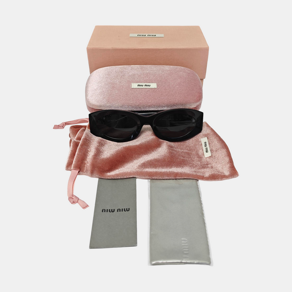 Synthetic Sunglasses Black