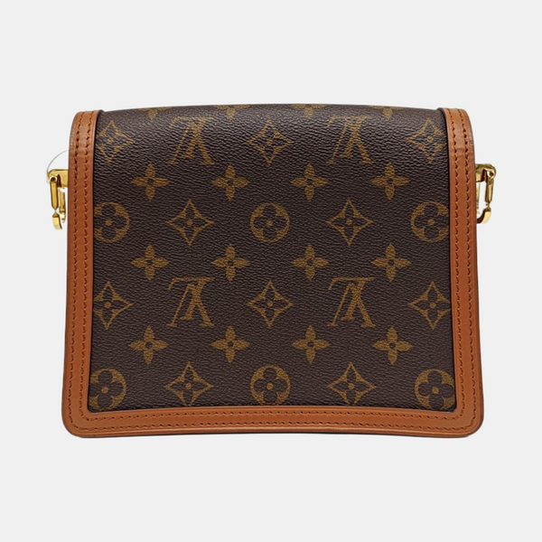 DAUPHINE Mini Coated Canvas Brown