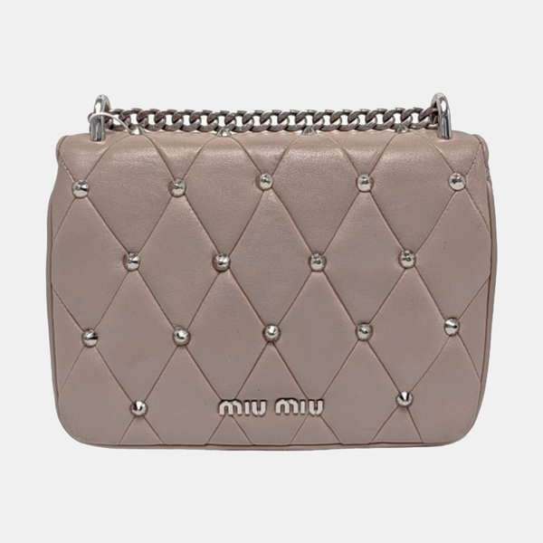 Pattina Nappa Quilted Lambskin Pink