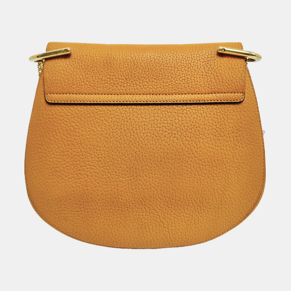 Drew Medium Calfskin Yellow