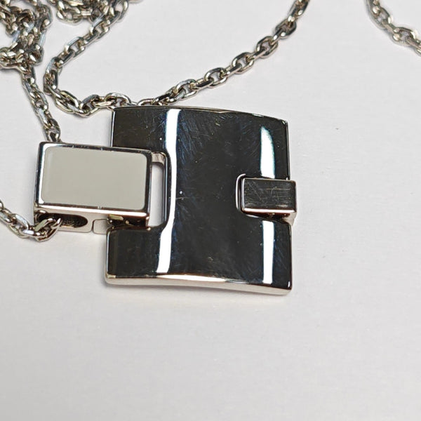 Collar Eileen de Plata Metalizada