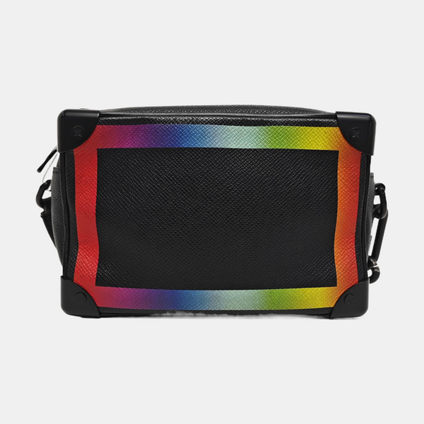 SOFT TRUNK Mini Calfskin Black