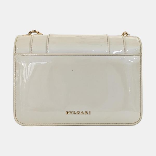 SERPENTI FOREVER Small Calfskin White