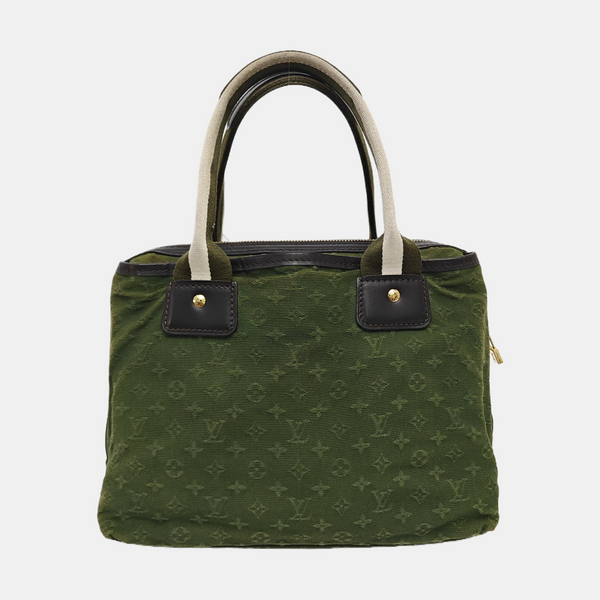 MARY KATE Mini Monogram Canvas Green