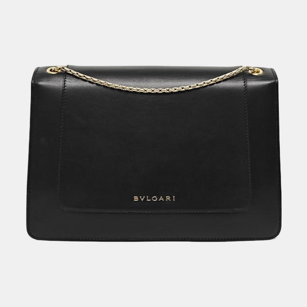 SERPENTI FOREVER Medium Calfskin Black