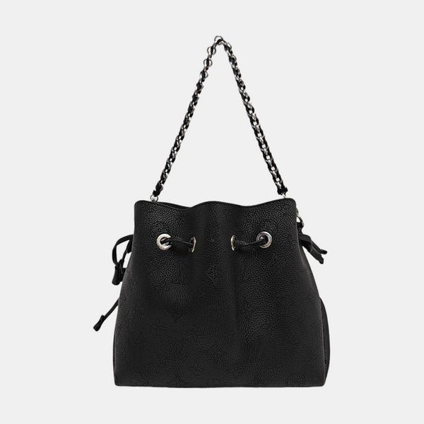 BELLA Monogram Calfskin Black