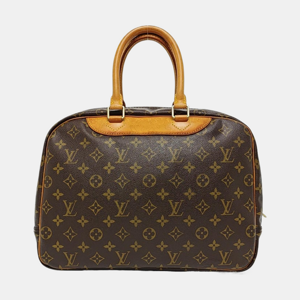 DEAUVILLE Monogram Coated Canvas Brown