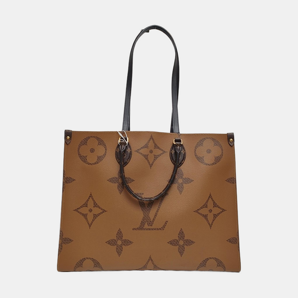 ONTHEGO GM Monogram Coated Canvas Brown