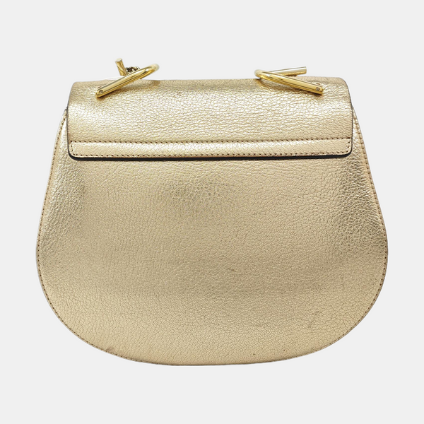 Drew Medium Calfskin Beige