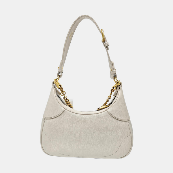 Aphrodite Small Calfskin White