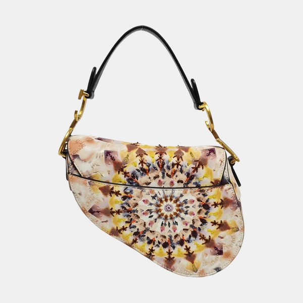 Saddle Mini Calfskin Multicolor