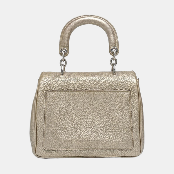 Authenticated pre-owned Be Dior Calfskin Beige - Shoulder Bag at Looply