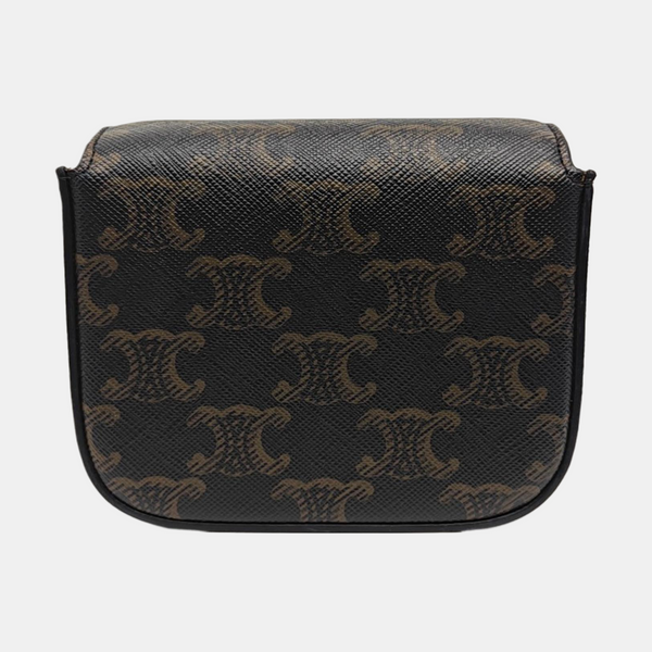 TRIOMPHE Mini Coated Canvas Black