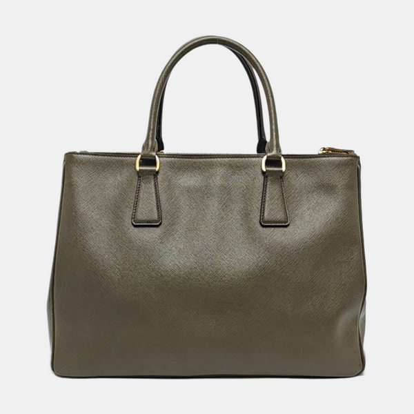 Galleria Extra Large Saffiano Calfskin Green