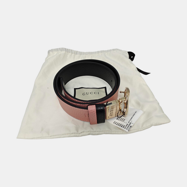 Leather Belt Red