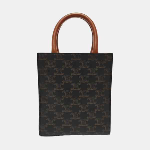 CABAS CELINE Mini Coated Canvas Brown