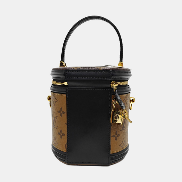 CANNES PM Monogram Coated Canvas Brown