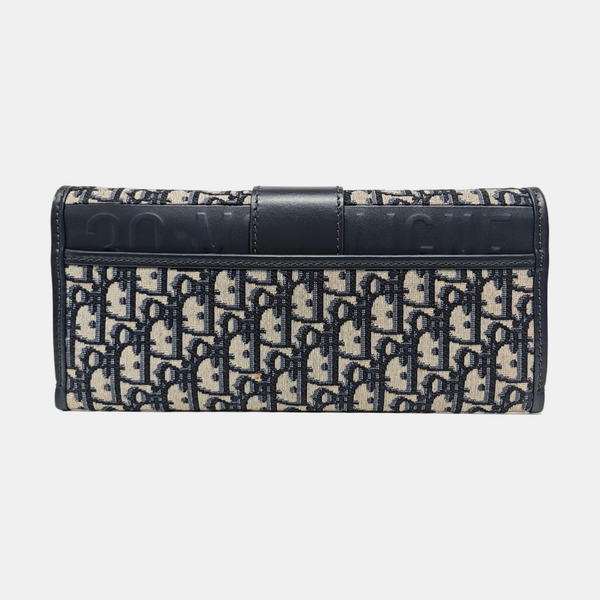 30 Montaigne Oblique Canvas Blue