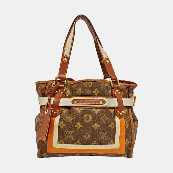 Monogram Coated Canvas Brown