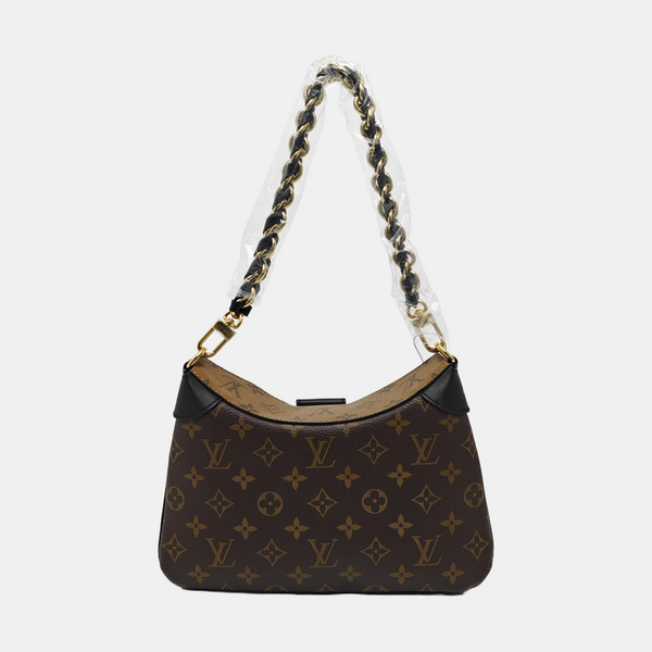 TWINNY Monogram Coated Canvas Brown