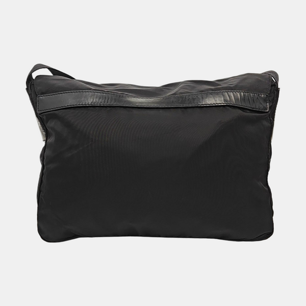 Vela Messenger Bag Nylon Black