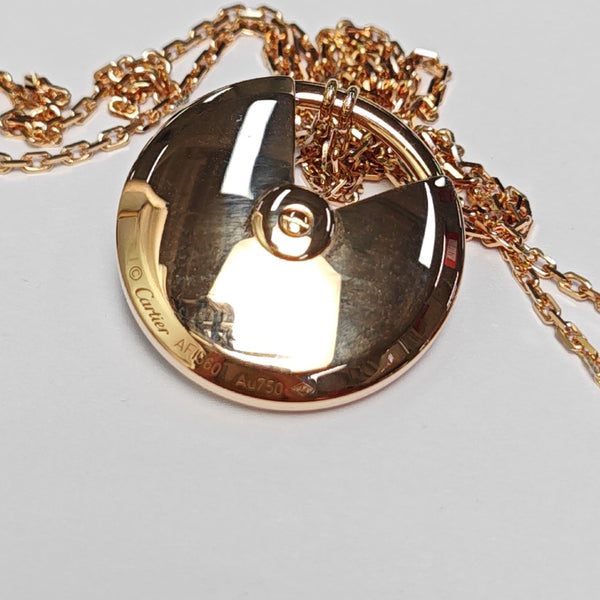 AMULETTE DE CARTIER 18k Rose Gold Necklace