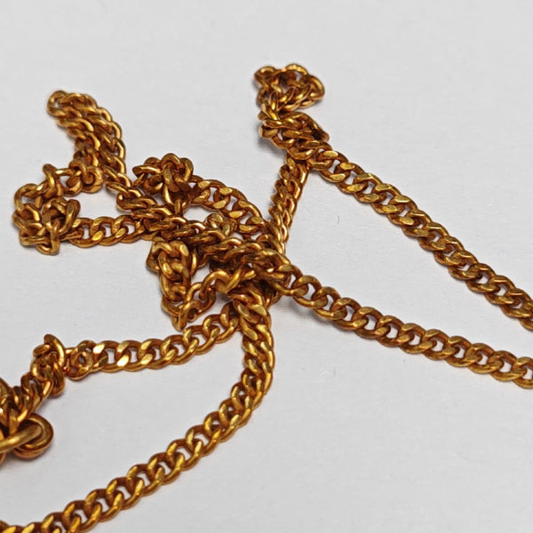 Dio(r)evolution Metal Gold Necklace