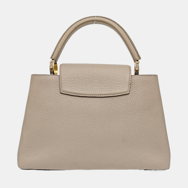 CAPUCINES MM Calfskin Gray