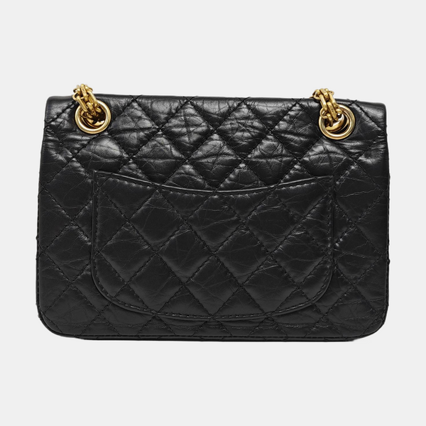 2.55 224 (mini) Quilted Vintage Calf Black