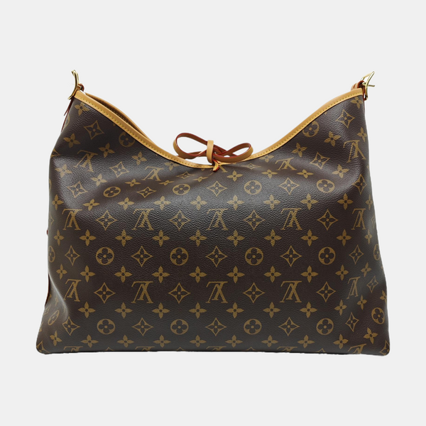 CARRYALL MM Monogram Coated Canvas Brown