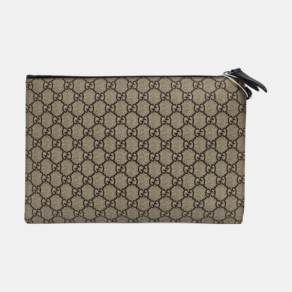 GG Supreme Monogram Coated Canvas Beige