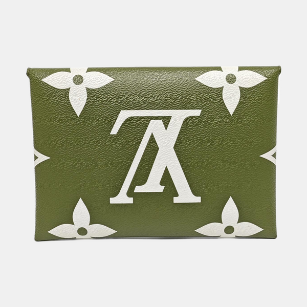KIRIGAMI Monogram Coated Canvas Green