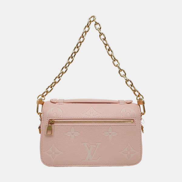 MÉTIS EAST WEST Monogram Calfskin Pink