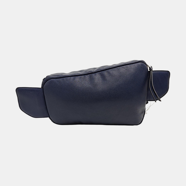 Calfskin Shoulder Bag Blue