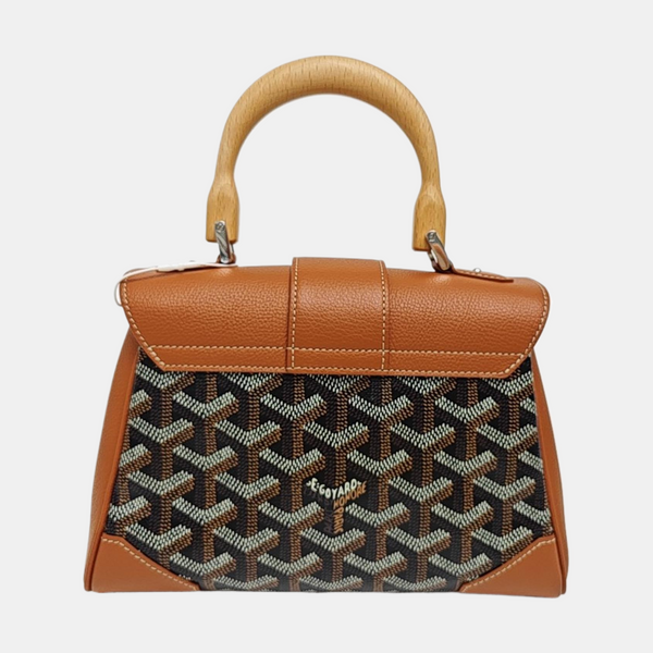 Saïgon Mini Coated Canvas Brown
