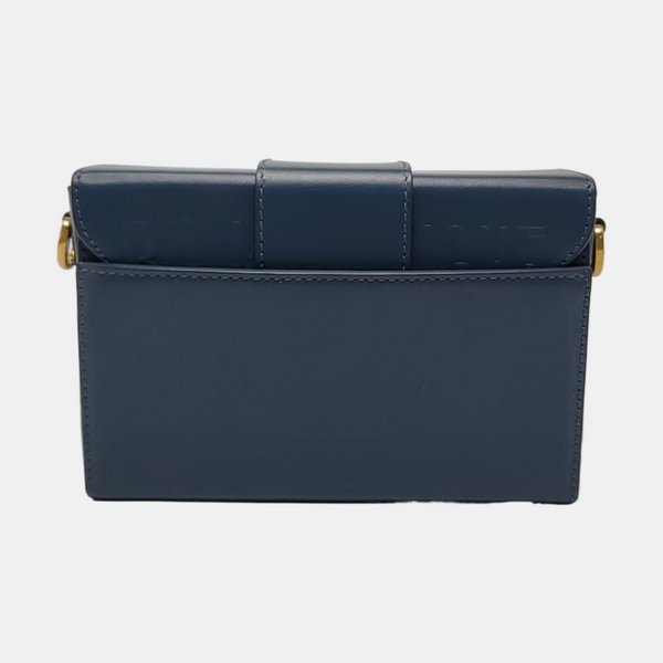 Authenticated pre-owned 30 Montaigne Calfskin Blue - Shoulder Bag at Looply